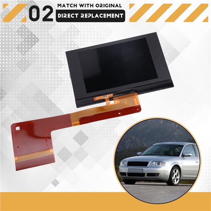 For A6 A6L C6 2005-2009 Car Dashboard LCD Screen Replacement- VDO Instrument Cluster Display Speedometer Gauge Dash