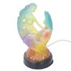 Desk Lamp Sea Maid Theme Innovative Vintage Exquisite Color Painting Resin LED Night Light for Home Bedroom Indoor