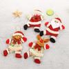 Cute Santa Claus Bear Elk Snowman Ornaments Christmas Pendant Christmas Tree Decoration Toy Doll