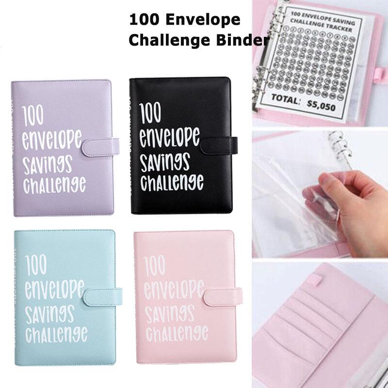 100 Envelope Challenge Binder Easy and Fun Way To Save $5,050 Savings Challenge