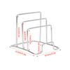 Rack Shelf Stand Multi Layer Space Saving Rustproof Cutting Board Practical Kitchen Organizer Pot Lid Holder Iron Art Home