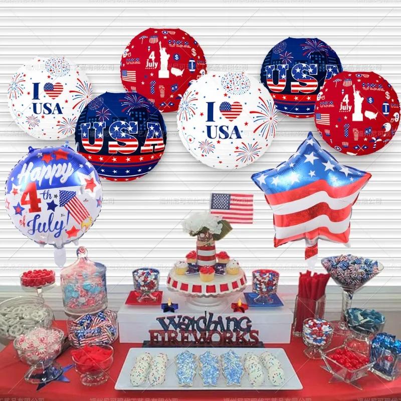 Патриотический centerpiece для стола 4 июля Соты 3D Патриотическое украшение стола Американский флаг для вечеринки в День независимости