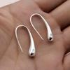 Simple Silver Colorzinc Alloy Women Hook Earrings Elegant Waterdrop Dangle Earrings for Wedding Jewelry