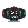 G18 GPS Flat View Car Digital Display Speed and Car Clock with Inclinometer for All Display Altitude Speedometer, Display, Gauge, Cars,