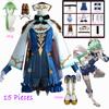 Genshin Impact Sucrose Cosplay Costume Genshin Sucrose Cosplay Wig Shoes Boots Anime Maid Lolita Dress Party Costume Plus Size