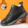Зимние мужские ботинки Повседневные мужские ботинки на платформе из хлопка Кроссовки Теплые зимние ботинки Нескользящие мужские повседневные ботинки Masculina Zapatillas Hombre