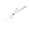 T Shaped Ruler Aluminum Alloy Accurate Positioning Adjustable Woodworking Angle Ruler 120cm