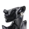 Chanel Серьга COCO Mark Серебристый металлик 19,1 г Женская Б/У