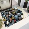 Beach Stone 3D Carpet Rugs For Hallway Doormat Indoor Entrance Home Fashion Kitchen Runner Rug Bathroom Mat Toilet Mat