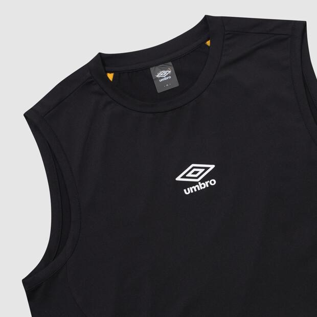 UMBRO Ptr Сетчатая Футболка Без Рукавов для Футбола Черная Ur121Ssl39