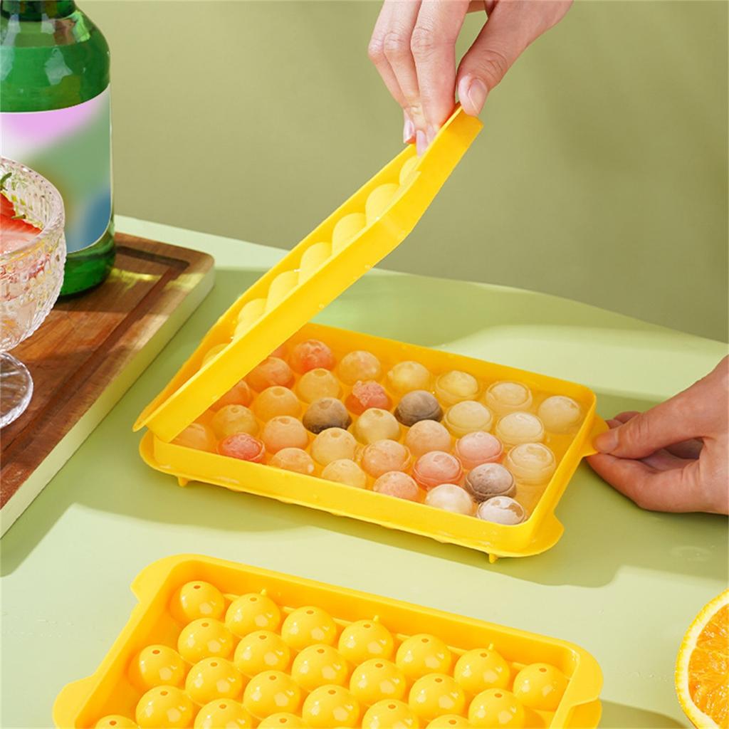 Ice-Mold Trays Cute Cartoon Ice-Mold Easy-Release Stackable Ice-