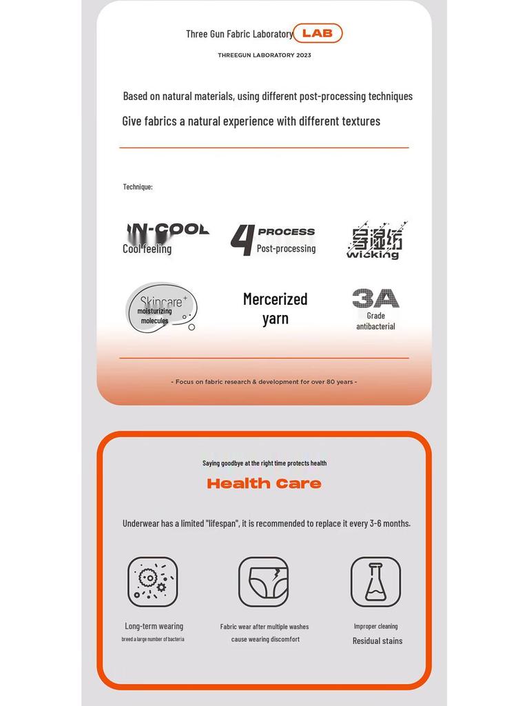 Мужские антибактериальные модальные трусы-брифы Threegun, подарочный набор из 3 штук