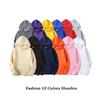Осенняя женская мода: Худи с принтом 'GOOD DAY' цвета Розовый Красный