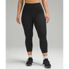 Lululemon Wunder Train Contour Fit High Rise Crop 23 Черный