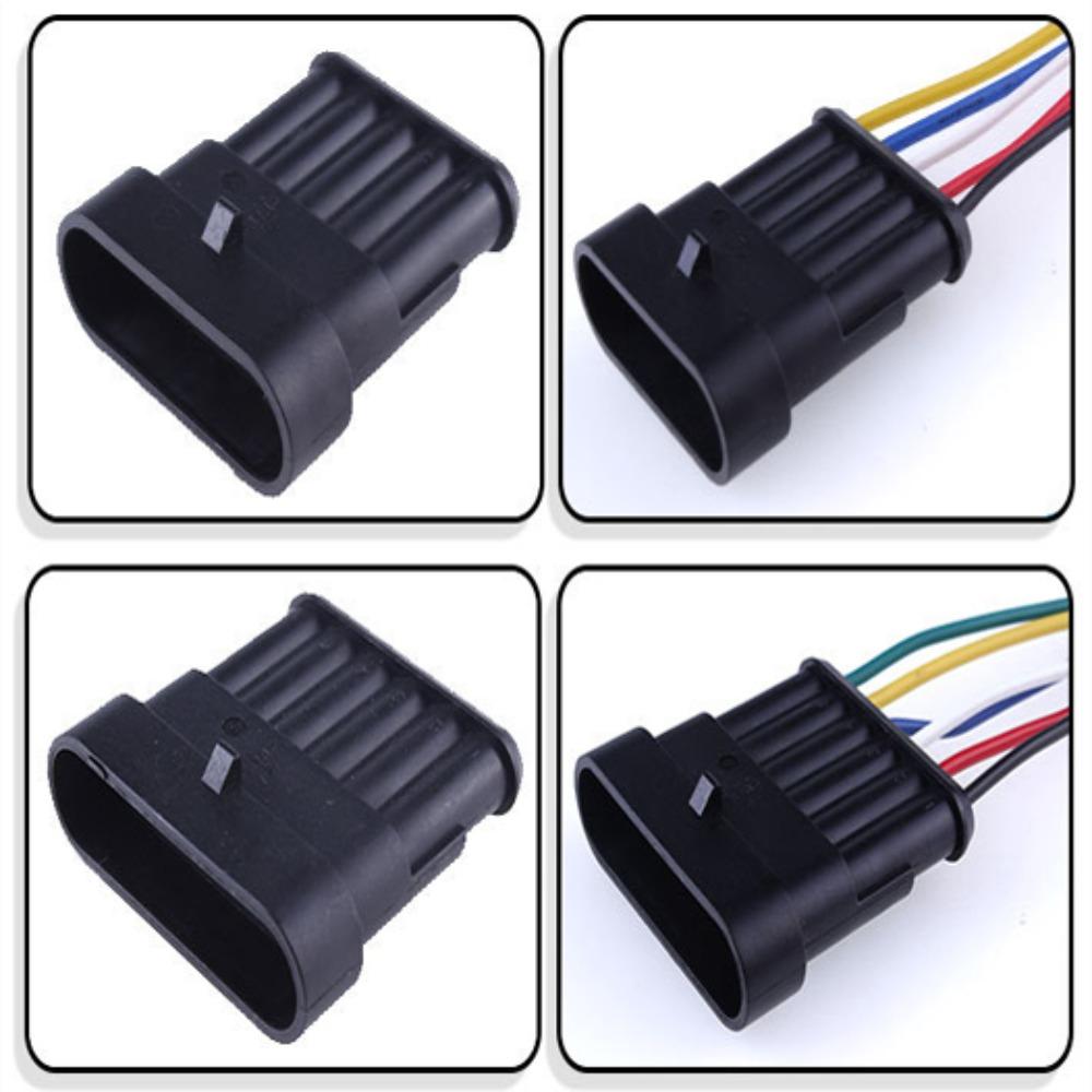 Way Male To Female Male Connector Cable Auto Wire Connector Провод-адаптер Электрический разъем Plug
