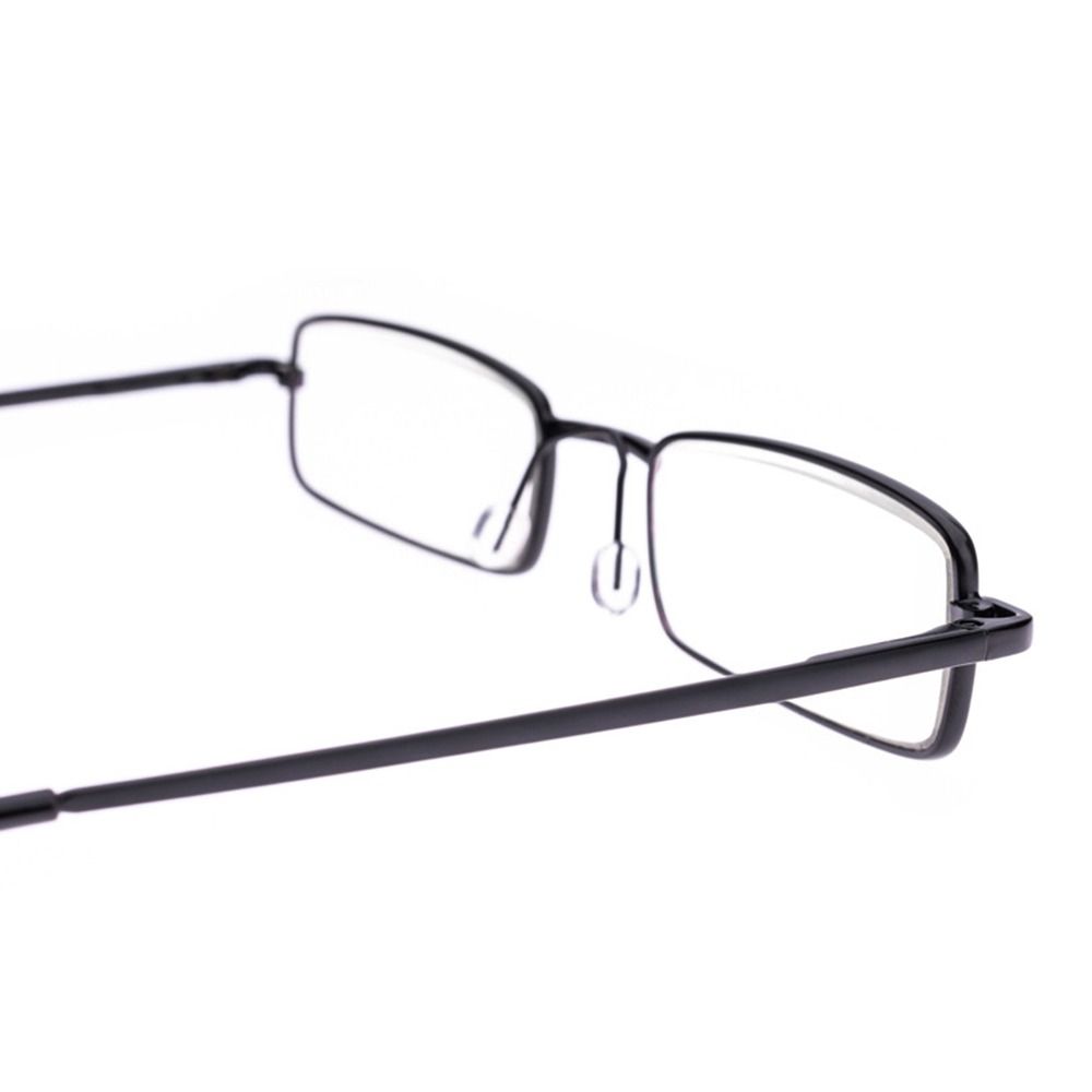 with Pen Clip Tube Case Small Tube Reader Glasses Metal Frame Hyperopia Glasses Men Women