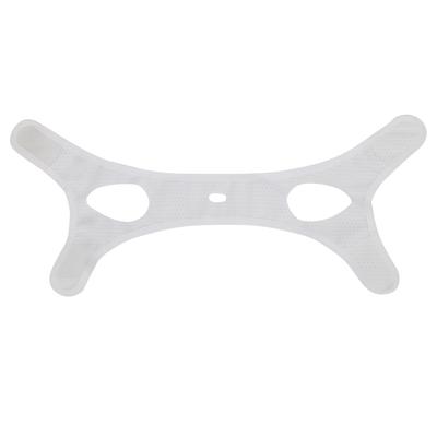 Ремешок для подбородка против храпа унисекс, сетчатый дышащий ремешок для поддержки челюсти, бандаж(белый )