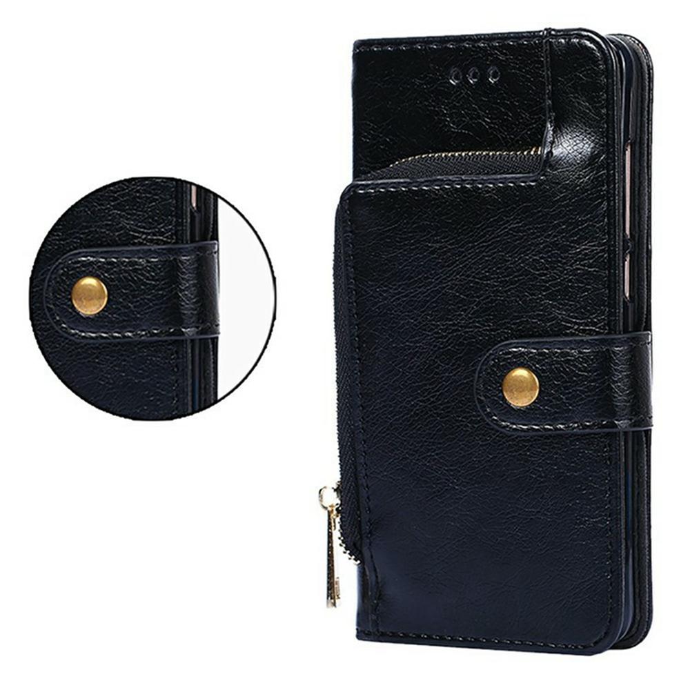 For Realme 14 Pro 5G Case Zipper Pocket PU Leather Wallet Flip Phone Cover
