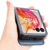 Для Motorola Razr 50 Ultra 5G Чехол-кошелек Противоударный кожаный чехол для телефона