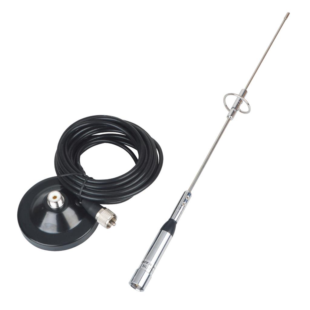 Dual Band Antenna 144MHz VHF and 430MHz UHF Two Way Antenna for Mobile Radio Magnetic Base Antenna