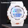 Sports Adjustable Students Luminous Wrist Watches LED Digital Watches Silicone Electronic Watch