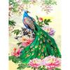 Алмазная картина животное 5D DIY Алмазная вышивка крестиком Павлин фотографии стразов мозаика ремесленный комплект