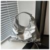 Fashionable Butterfly Bow Large Capacity Shoulder Bag 2024 Spring New Korean Style Street Trend Pu Tote Bag