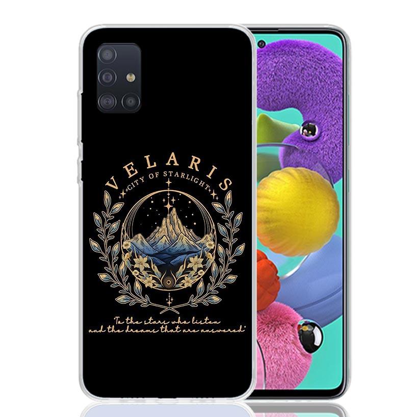 Чехол для телефона A Court of Mist Fury Сары Дж. Маас Для Samsung Galaxy A52 A32 A22 A12 A02S A50S A30S A51 A31 AA71 Note 20 Ultra 10 S10