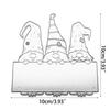 Металлические вырубки Рождественские гномы Тиснение Трафарет Вырубные ножи для изготовления открыток Скрапбукинг Бумажное ремесло DIY Шаблон