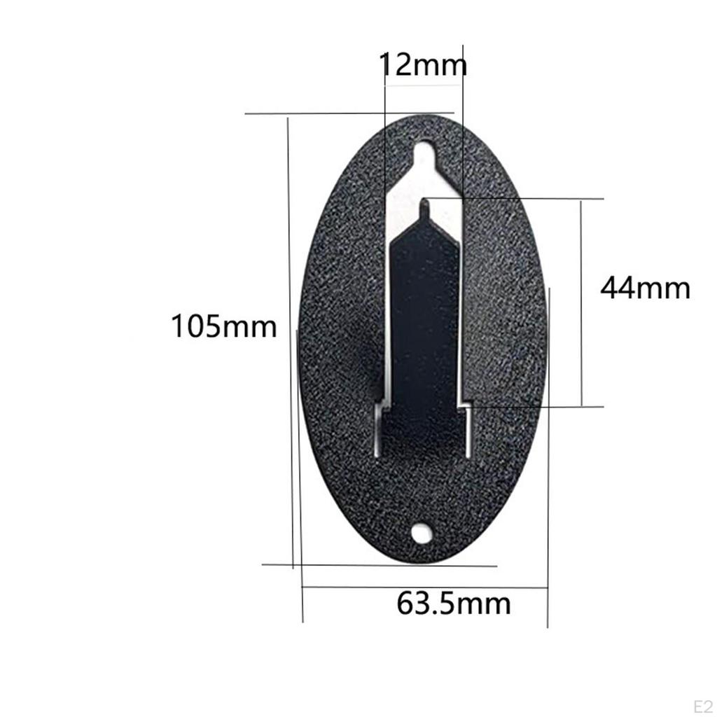 6Pcs Mount Skull Hanger Display Mounting Bracket Easy Install, Classic, Hook