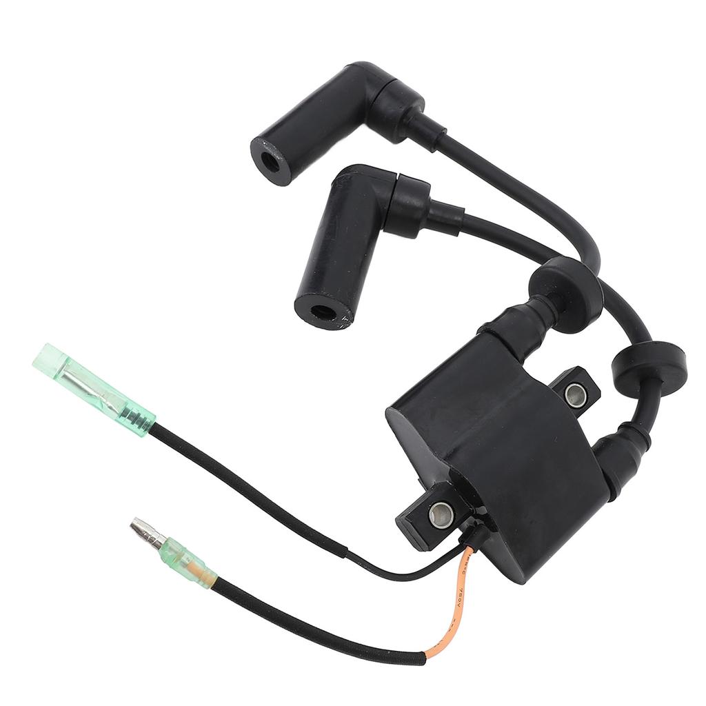 6F5 85570 12 Boat Motor Ignition Coil ABS Marine Outboard Ignition Coil for 9.9 To 40HP 2 Stroke 4 S