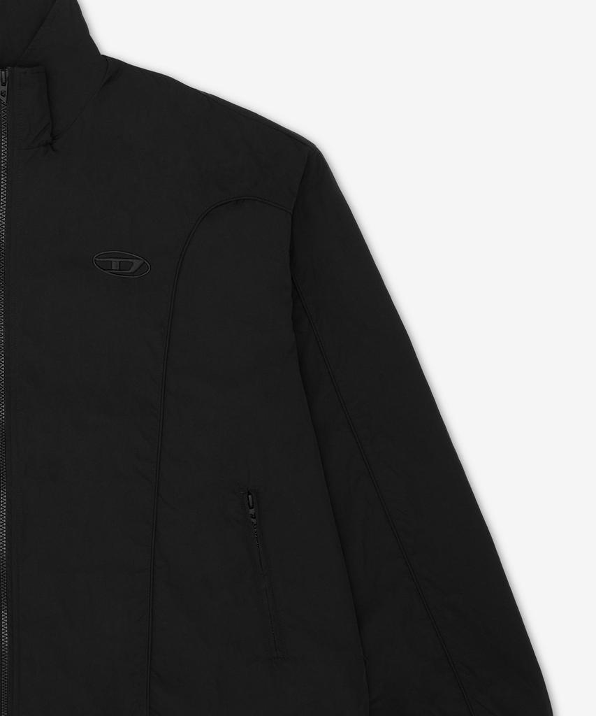 Diesel J-Five Word Akkad Jacket - Black / A219810Akad9Xx