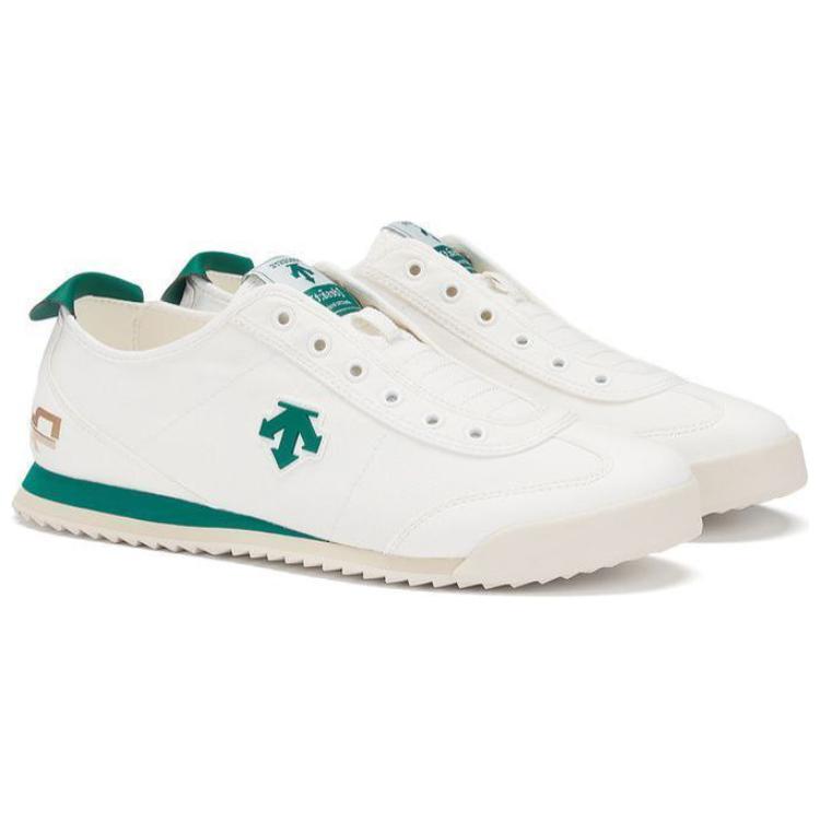 DESCENTE Кроссовки Chron Retro Slip-On Низкие Повседневные Мужские Белые D4231LSN14-WT