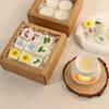 Versatile 10Pcs Clear Wax Melt Containers 6/4-Cavity Efficient For Beginners And Experts Customized Candle Making
