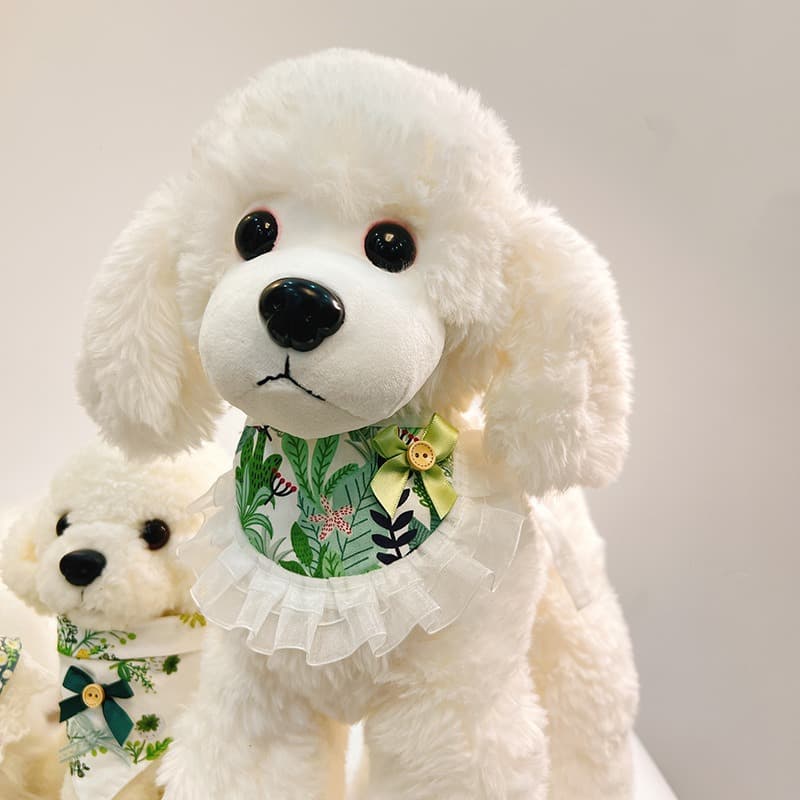 Нагрудник для собак Шарф для домашних животных Ошейник для кошек Треугольный биндер Шарф для кошек Милое полотенце для слюны домашних животных