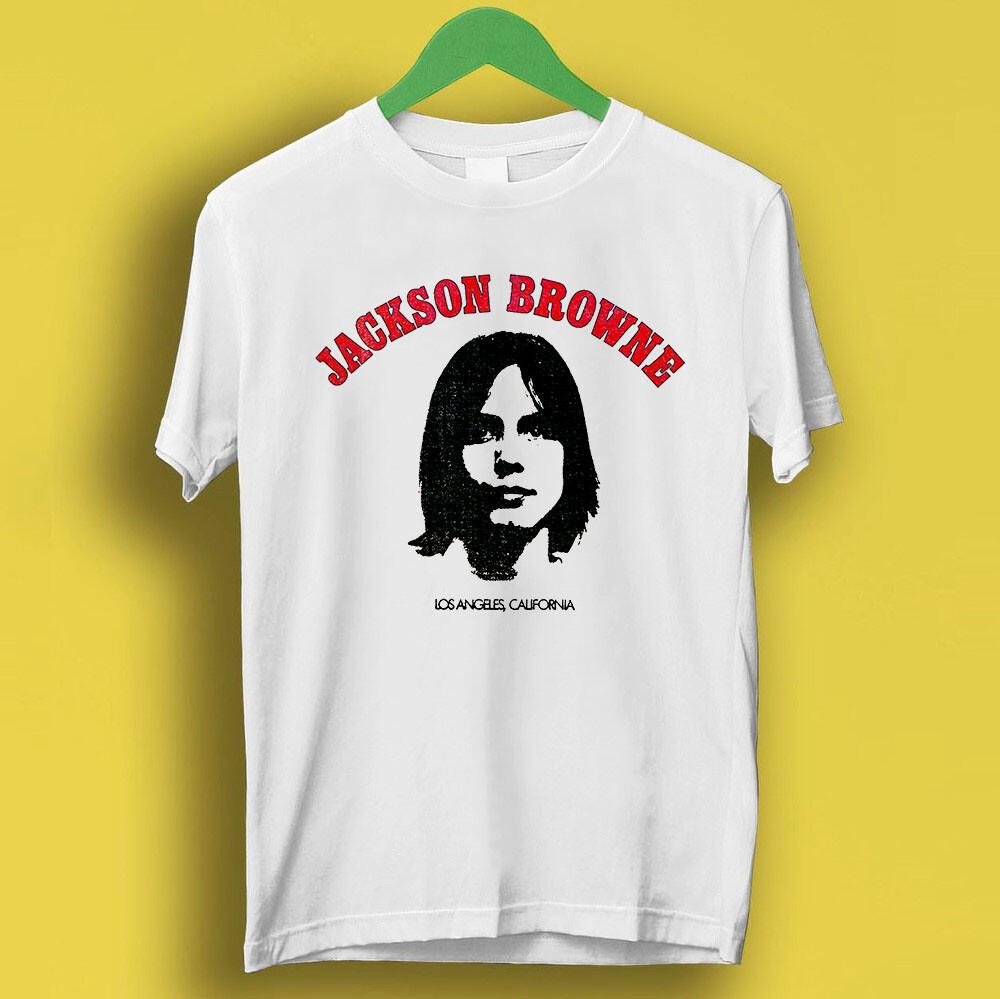 Джексон Браун Фолк-рок Музыка Ретро Крутая Футболка T Shirt P585