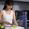 Портативный кондиционер-вентилятор для улицы со встроенным держателем для телефона, 3 режима, вертикальное и горизонтальное кондиционирование, настенный вентилятор, USB-зарядка, без лопастей