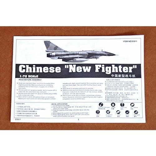 Trumpeter 1/72 Chinese Military J-10 Fighter Plastic Model