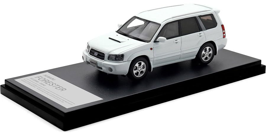 INTERALLIED Hi Story Scale SUBARU FORESTER XT Pure White Finished Model HS515WH 1/43 (2002)