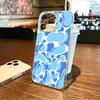 Текстура воды Чехол для телефона Для iPhone17,16,15,14,13,12,11 Plus,Pro Max Мягкий прозрачный чехол