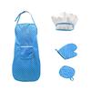 Детский набор для приготовления пищи и выпечки, 13 шт., шляпа шеф-повара, фартук, рукавица для духовки, кухонная утварь, детский шеф-повар