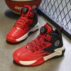 2025 Summer New Children's Basketball Shoes Men's Rotating Button Classmate Mesh Sports Shoes Middle and Older Children and Students Tide Shoes
