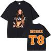 Singer Tate Mcrae T8 Graphic T Shirts So Close To What T Shirt Men Women Fashion Vintage Trend T-shirts Casual Oversized T-shirt