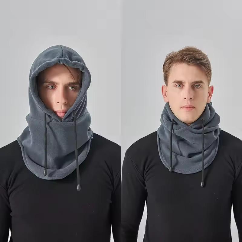 Xiaomi Теплая зимняя шапка Ветрозащитная Балаклава из полярного флиса для велоспорта Маска Регулируемая Термозащитная Морозостойкая Унисекс Накидка на шею Мотоциклетная Лыжная маска