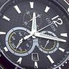 Citizen Хронограф CITIZEN Solar Chrono Коричневый ремешок из натуральной кожи со сменным ремешком Черный циферблат Внутренняя модель Номер BR Eco-Drive VO10-6742F