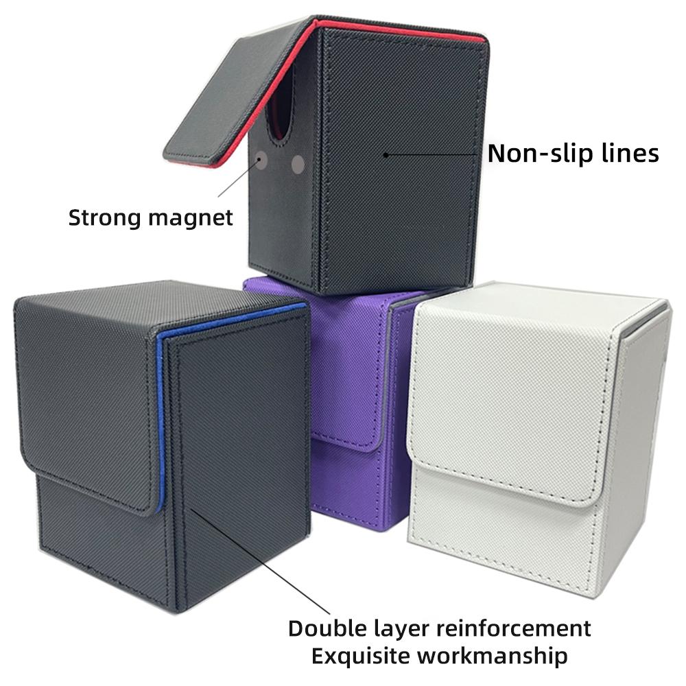 Torson Friendly Durable Trading Game Card Storage Box 100+ Card Deck Eco-Friendly Customizable Portable Table Game Board Game