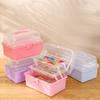 Children'S Hair Accessories Storage Box Head Rope Hairpin Card Pen Sundries Stationery Box Cute Girl Jewelry Box