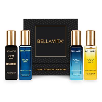 Подарочный набор парфюмированной воды Bella Vita Luxury Collection 4 x 20 мл для мужчин и женщин