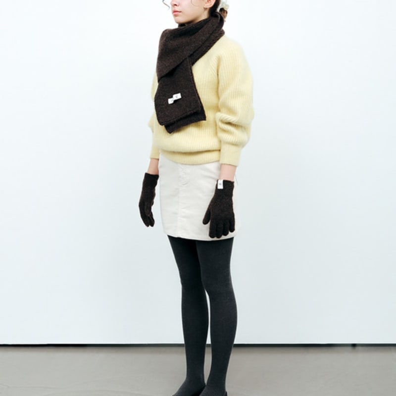 Noregret Счастливые перчатки Коричневые