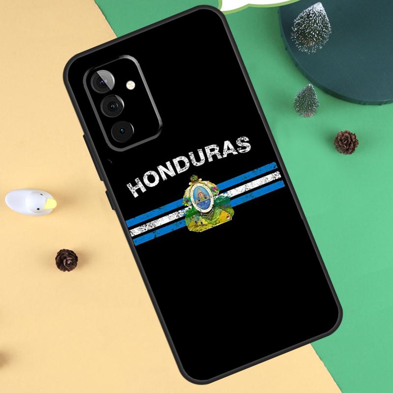 Honduras Flag Case For Samsung Galaxy A34 A54 A14 A13 A33 A53 A12 A32 A52 A71 A51 A25 A55 A35 A15 Cover